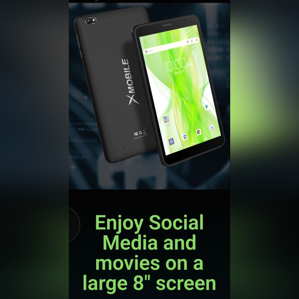 The XMobile X8PRO, 8-inch Android Tablet. New, Still In Plastic & In  Box.